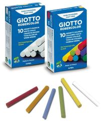 GIOTTO Kreiden Robercolor 538700 weiss 10 Stück