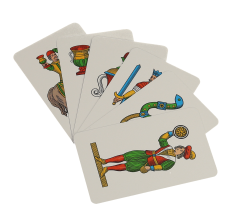 AGMÜLLER Spielkarten 106601352 Italienisch Etui