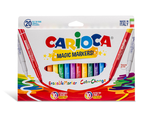 CARIOCA Fasermaler Magic Markers 41369 20 Stck