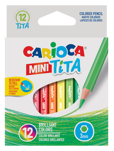 CARIOCA Farbstift Mini Tita 3mm 42323 12 Stck