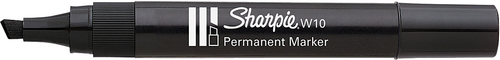 SHARPIE Marker W10 1,5-5mm S0192654 schwarz