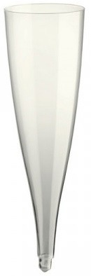 WEBSTAR Champagner-Kelch 1dl 2995PLA-21 transparent, PLA 20 Stck