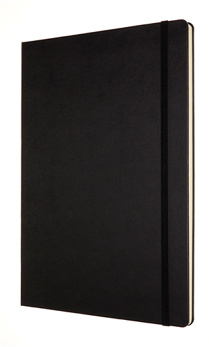 MOLESKINE Notizbuch HC A4 602824 blanko, schwarz, 192 Seiten