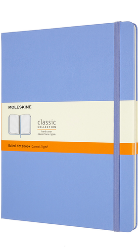 MOLESKINE Notizbuch HC XL 850833 liniert,hortensienblau,192 S.