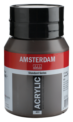 TALENS Acrylfarbe Amsterdam 500ml 17724032 Vandyckbraun