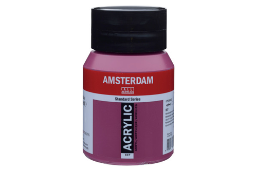 TALENS Acrylfarbe Amsterdam 500ml 17725672 permanent rot violett