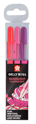 SAKURA Gelly Roll 0.5mm POXPGBMOO3A Moonlight Sweets 3 Stck