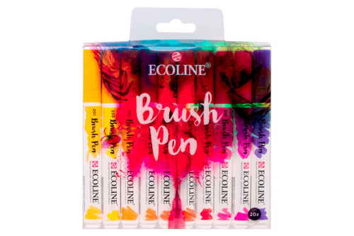 TALENS Ecoline Brush Pen Set 11509004 ass. 20 Stck