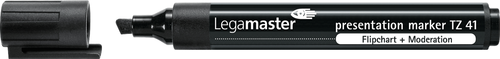 LEGAMASTER Moderationsmarker TZ41 2-5mm 7-155001 schwarz