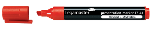 LEGAMASTER Moderationsmarker TZ41 2-5mm 7-155002 rot