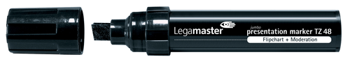LEGAMASTER Flipchartmarker TZ48 4-12mm 7-155501 schwarz