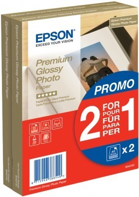 EPSON Premium Glossy Photo 10x15cm S042167 InkJet, 255g 2x40 Blatt