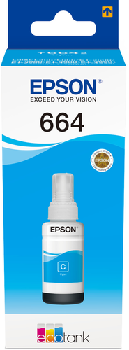 EPSON Tintenbehlter 664 cyan T664240 EcoTank L355/L555 6500 Seiten