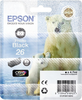 EPSON Tintenpatrone 26XL ph.schwarz T263140 XP 700/800 400 Seiten