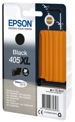 EPSON Tintenpatrone 405XL schwarz T05H14010 WF-7830DTWF 1100 Seiten