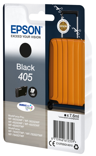 EPSON Tintenpatrone 405 schwarz T05G14010 WF-7830DTWF 350 Seiten