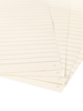 TRANSOTYPE senseBook FLAP REFILL A6 75510601 liniert, S, 135 Seiten beige