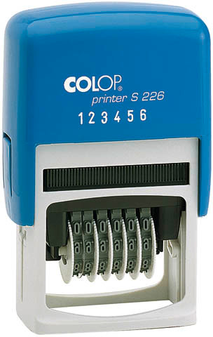 COLOP Nummernstempel S226 6-stellig 4mm