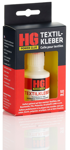 HG POWERGLUE Schweissnaht aus der Flasche T5200000 Textilkleber 50ml