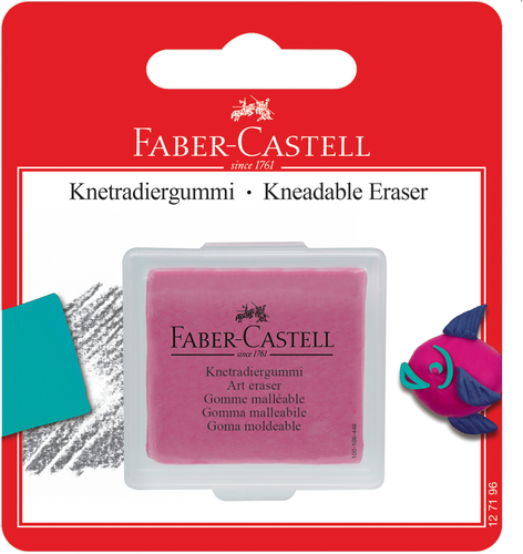 FABER-CASTELL Radierer Art Eraser 127196 ass.