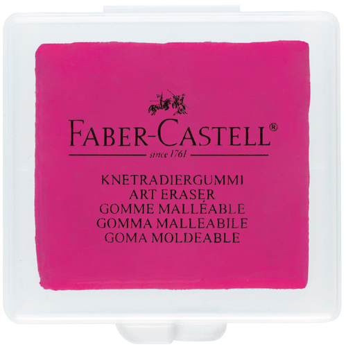 FABER-CASTELL Radierer Art Eraser 127124 3 Farben ass.