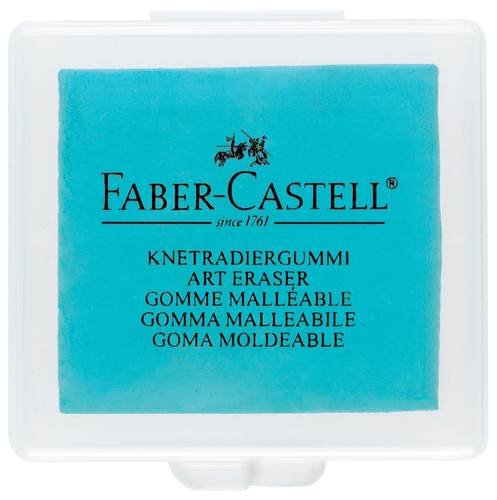 FABER-CASTELL Radierer Art Eraser 127124 3 Farben ass.