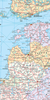 KMMERLY+FREY Planokarte Europa 100x126cm 325994156 politisch 1:4,5 Mio.