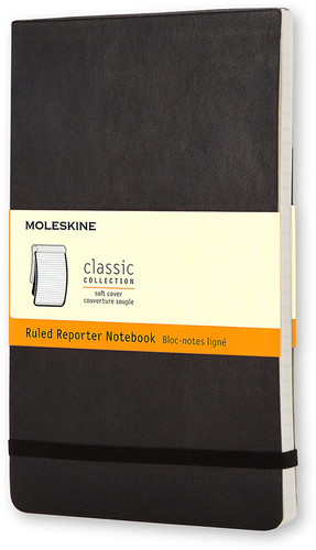 MOLESKINE Reporter Soft A6 466-4 liniert
