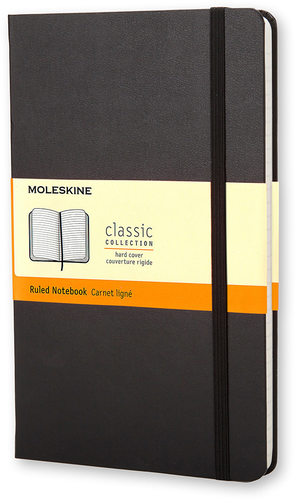MOLESKINE Notizbuch Classic A5 701122 liniert schwarz