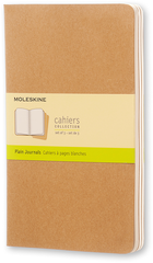 MOLESKINE Notizheft Cahier A5 500-7 blanko, natur 3...