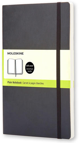 MOLESKINE Notizbuch Soft A5 720-9 blanko schwarz