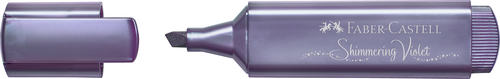 FABER-CASTELL Texmarker 46 Metallic 1.2-5mm 154678 shimmering violet