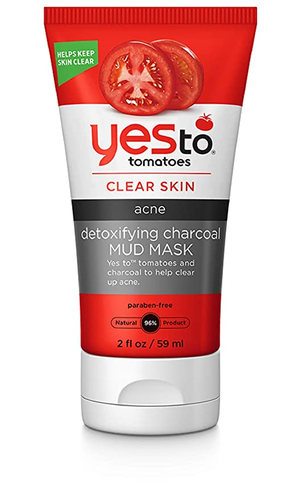 Yesto Maske, detoxifying charcoal mud Mask