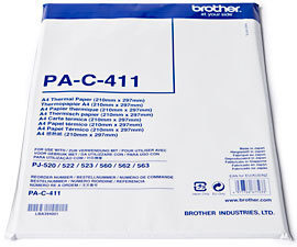 BROTHER Thermopapier A4 PA-C-411 PJ-622/663 100 Blatt