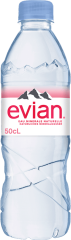 EVIAN Mineral o/Kohlensäure 50cl Pet 8228 6 Stück