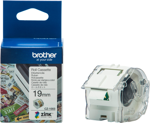BROTHER Colour Paper Tape 19mm/5m CZ-1003 VC-500W Compact Label Printer