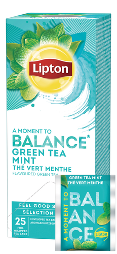 LIPTON Mint Green Tea 590366 25 Beutel