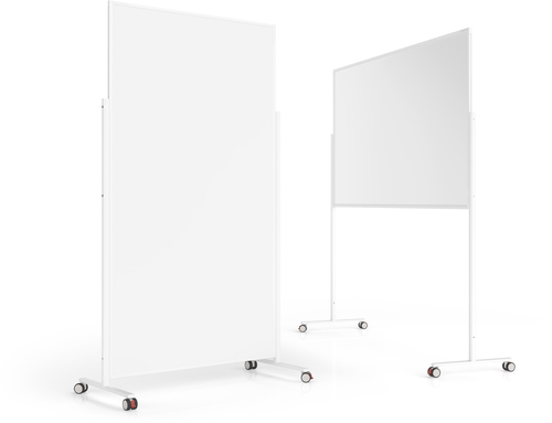MAGNETOPLAN Design-Whiteboard Vario 1181100 Stahl. mobil 1000x1800mm