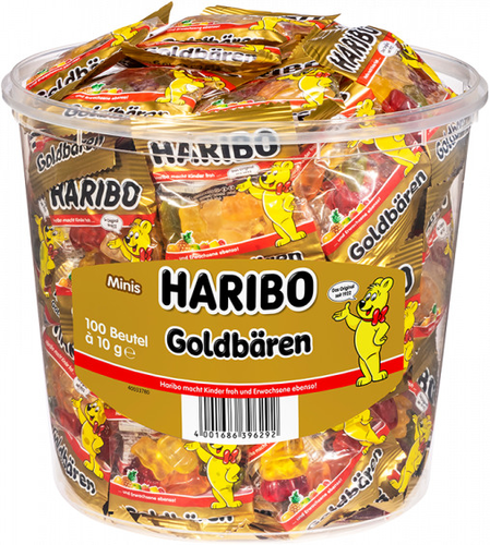 HARIBO Goldbren Mini 8g 350590 100 Stck