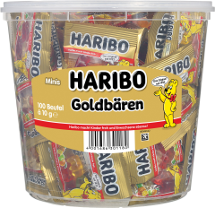 HARIBO Goldbären Mini 8g 350590 100 Stück