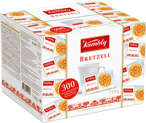 KAMBLY Bretzeli Gastroportionen 1.2kg 4104 300 Stck