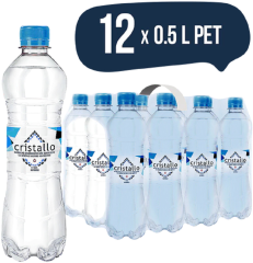 CRISTALLO blau PET 50cl 683770 ohne Kohlensäure 12...