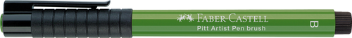 FABER-CASTELL Pitt Artist Pen Brush 2.5mm 167467 permanent grn oliv