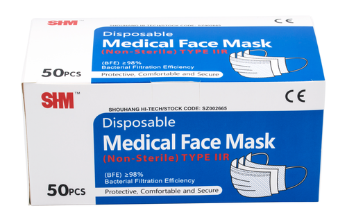 Disposable Medical FaceMask Type IIR 50 Stk.