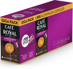 CAFE ROYAL Kaffeekapseln Promo 2002293 Lungo Forte 100...