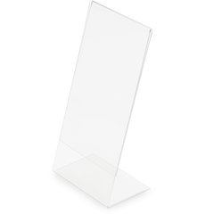 MAGNETOPLAN Tischaufsteller Acryl DIN lang 43101...