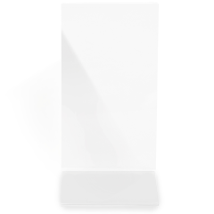 MAGNETOPLAN Tischaufsteller Acryl DIN lang 43101...