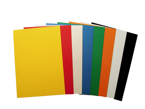 BROLINE Presspan-Umschlag A4 441125 gelb, 0,50mm 100 Stck