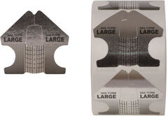 Schablone Silber Stiletto 500 Stk.