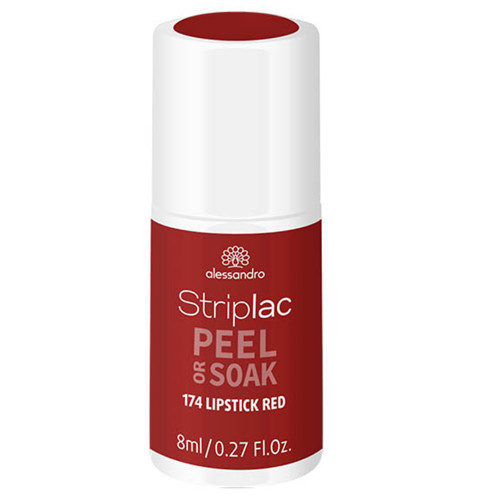 Alessandro Striplac Peel or Soak Lipstick red 8 ml
